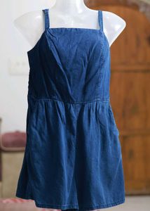 Denim Play Suit