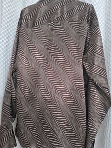 Brown Patterned Shirt