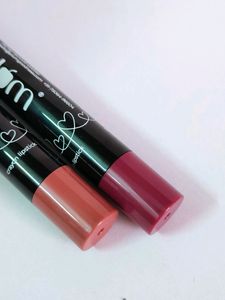 Pack Of 2 Plum Crayon Lip Stick Combo Offer