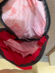 decathalon small Red Backpack