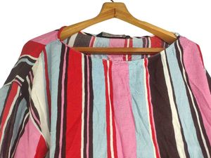 Zars Striped Colorful Top