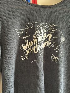 Oversized Cute Sheer Top