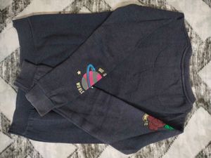 Cute Heart Sequin Sweatshirt