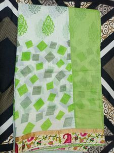 Simple Cotton Saree For Women&#39;s