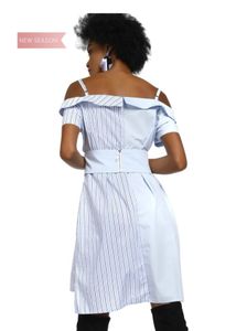 High Low Dress With Corset belt