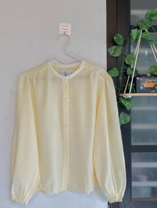 Pastel Yellow Blouse