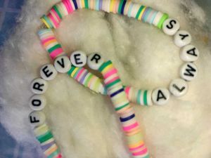 Forever Always Heishi Bead Bracelet