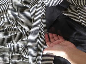 Striped Strapless Dress