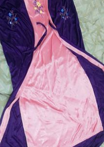Pink &amp; Purple Nightgown Set
