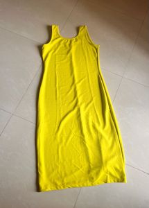 Yellow Tank Dress