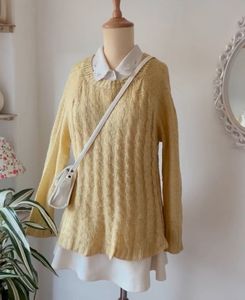 Cute Yellow Pullover
