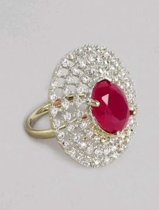 Sparkling Silver Ring