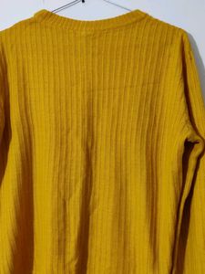 Yellow sweater