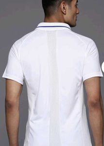 Asics White Polo Shirt