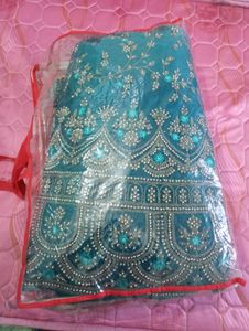 Heavy Stone Work Lahenga