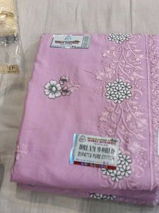 Embroidered Cotton Suit