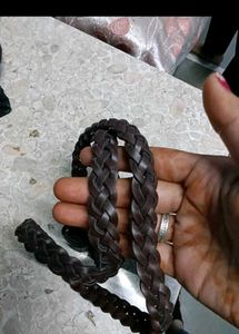 Braided Brown Belt