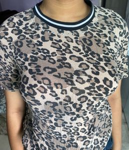 Animal Print Top