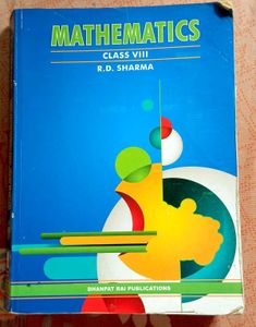 RD Sharma Mathematics Class VIII