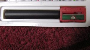 DOMS Bi-colour pencils with sharpner and pencil ho