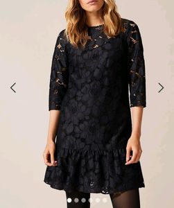 Black Arla lace Dress