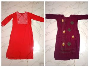 Two Women's Kurtis