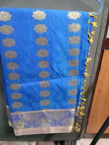 Blue Silk Saree