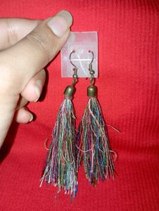 Colorful Tassel Earrings