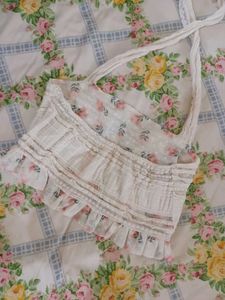 Tied Halter Beachy Top🐚🌊