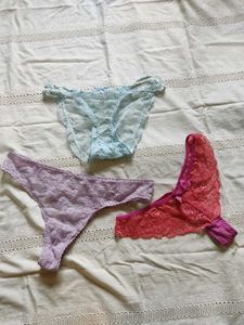 Lace Panties Bundle Size Small Yo Medium Can Wear