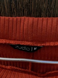 Ribbed Flare Bottom