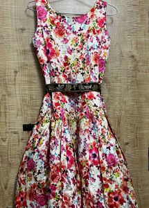 Floral Long Gown/ Dress