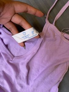 lilac fitted bodysuit💜