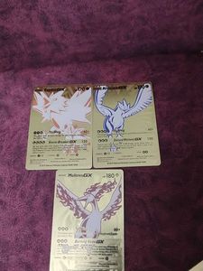 Legendary Three Birds Pokemon Card