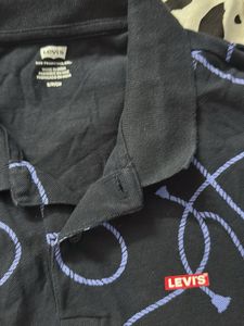 Levi&#39;s Patterned Polo Shirt