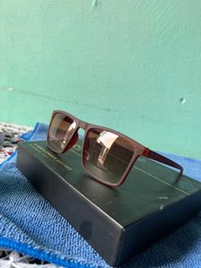 Retro Brown Square Sunglasses