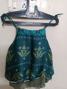 Boho Print Tie Strap Tank