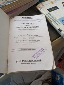 Geometry &amp; Vector Calculus