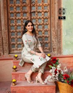 Floral Kurti Set