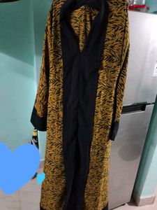 Printed Abaya