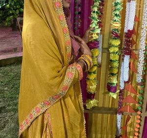 Pure Crepe Pakistani Dress