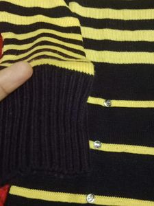 New Striped Knit Top
