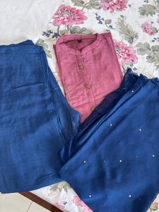 Elegant Embroidered Kurta
