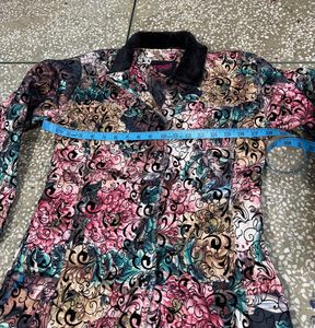 Floral Print Jacket