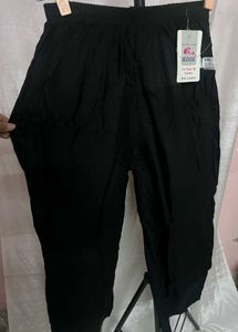 Black Wide Leg Palazzo