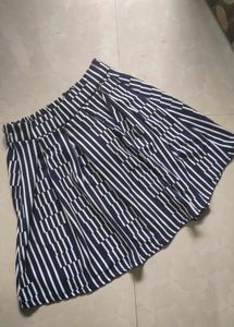 Striped Mini Skirt