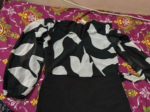 Black & White Jumpsuit