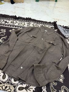 Yongma Brown Button-Up Shirt Msize