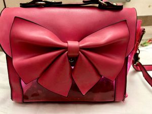 Pink Bow Handbag
