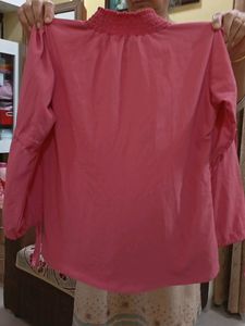 Pearl Pink Babydoll Korean Kpop Top